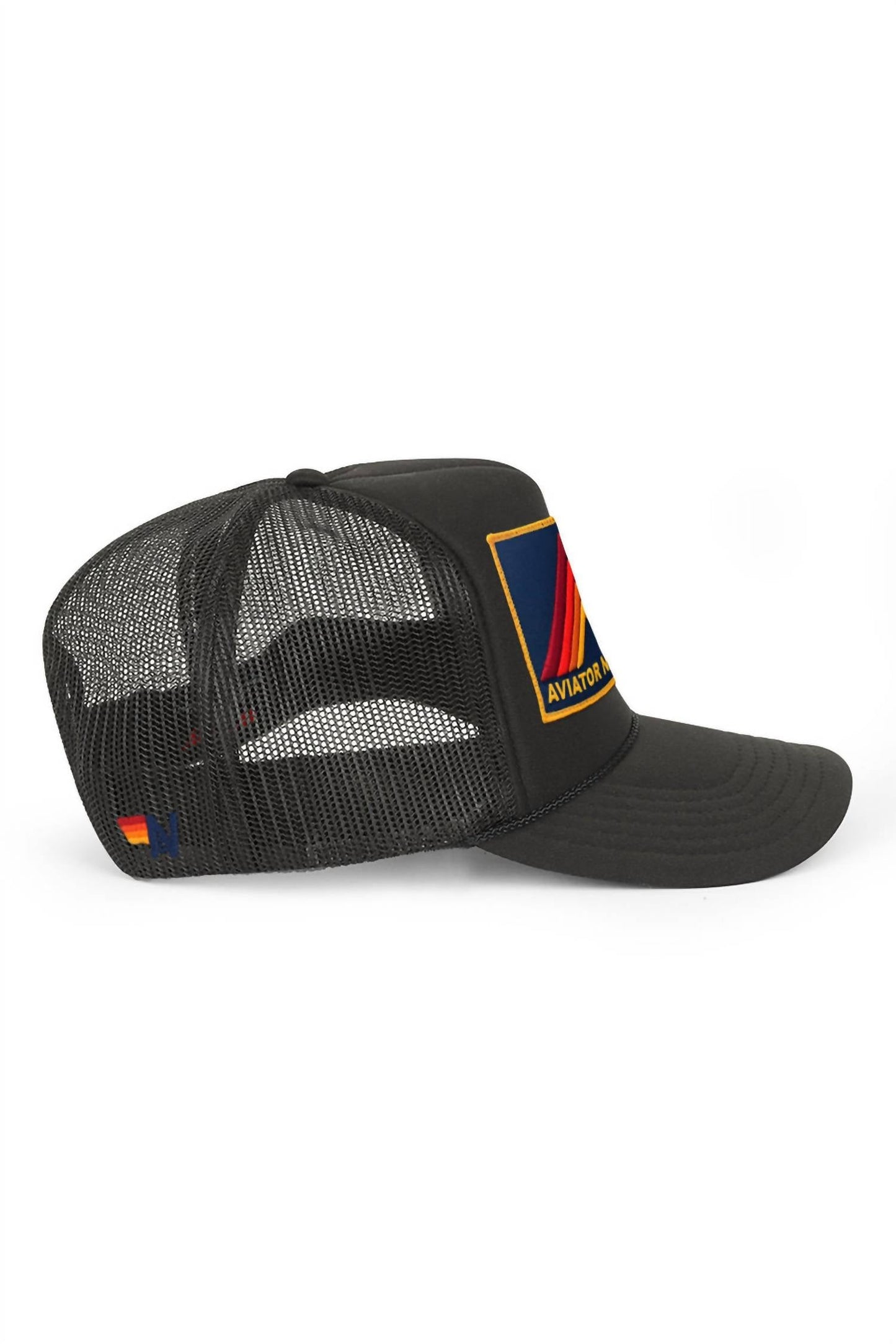 Aviator Nation - Unisex Mountain Stripe Vintage Low Rise Trucker Hat