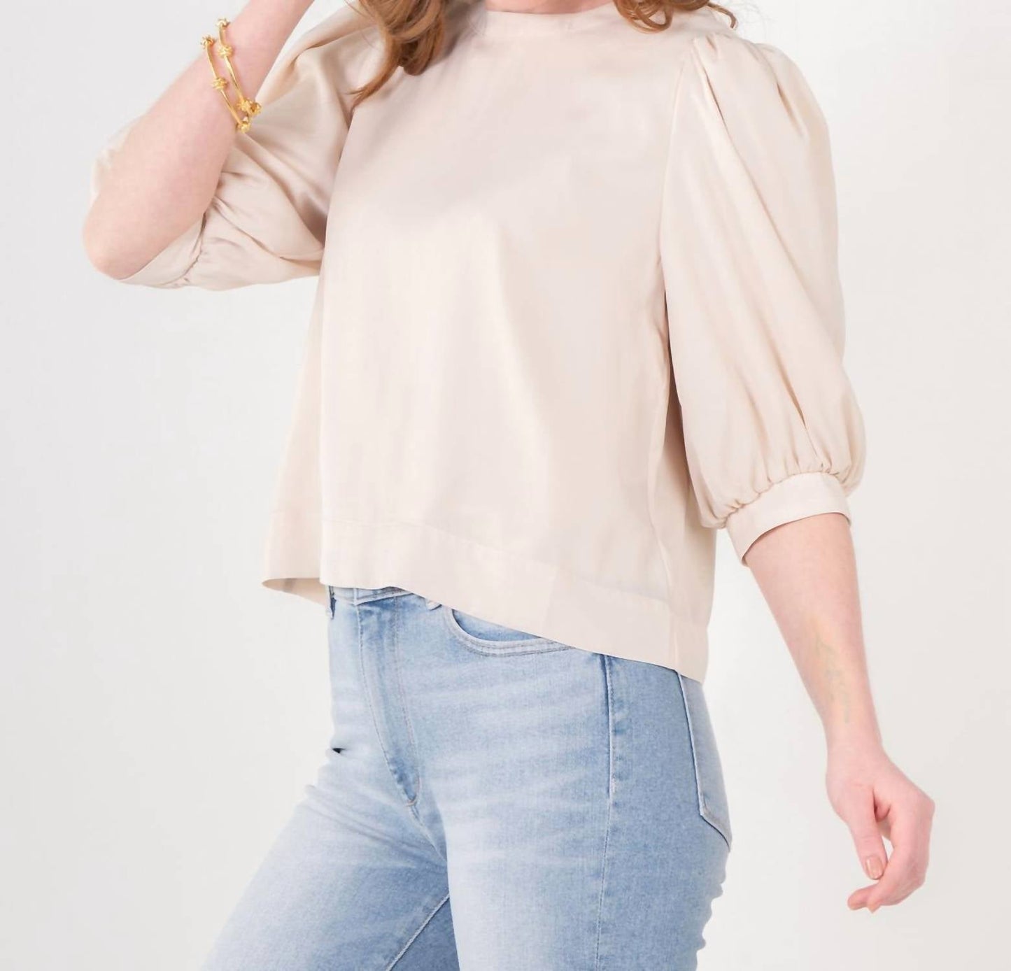 Emily Mccarthy - Bella Puff Sleeves Top