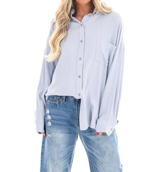 Easel - As You Are Button Down Top