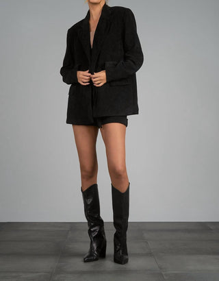 Elan - Cassie Oversized Corduroy Blazer