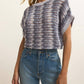 Z Supply - Ballast Crochet Stripe Sweater Top