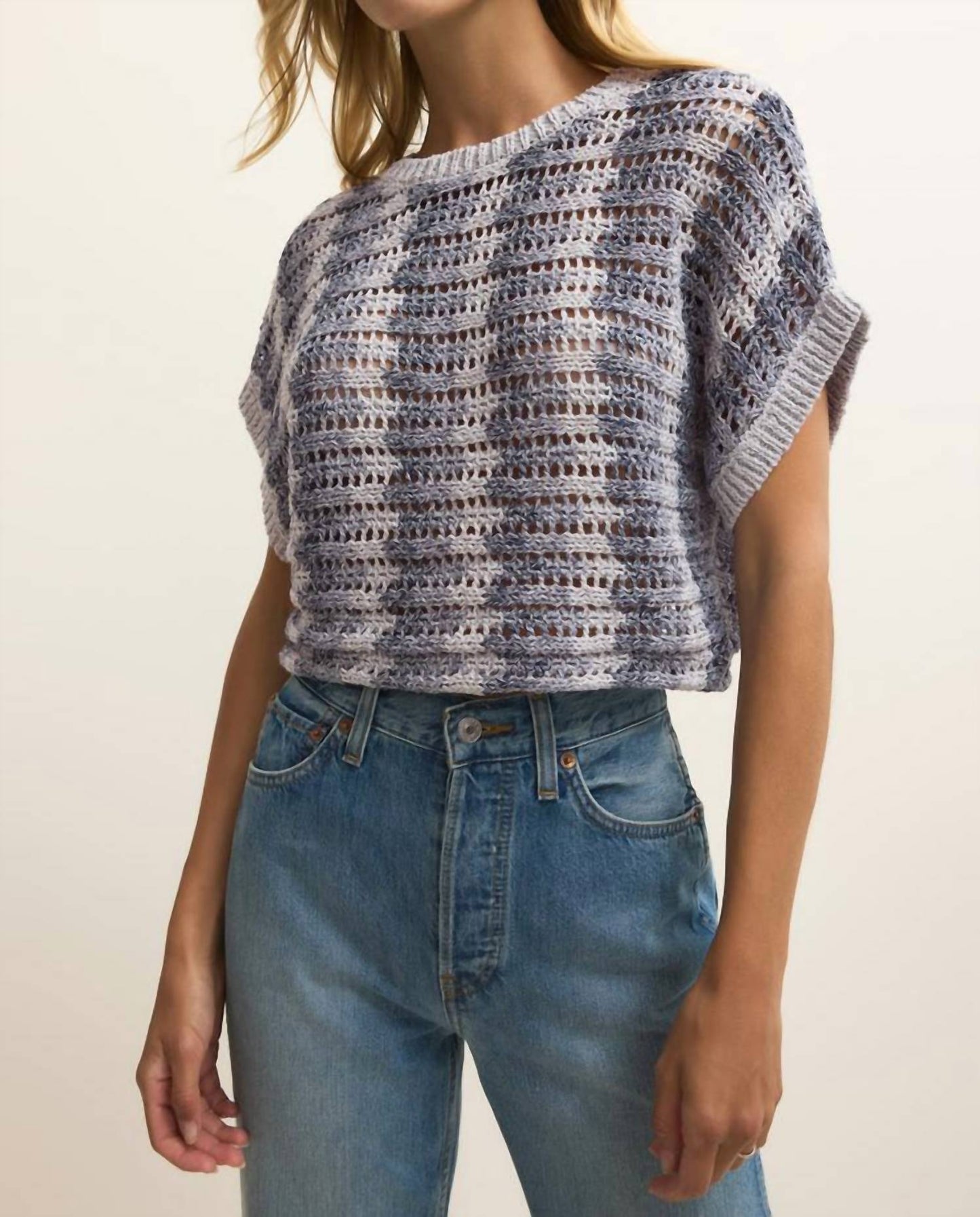 Z Supply - Ballast Crochet Stripe Sweater Top