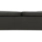 Tadi - Top Grain Leather Loveseat - Black