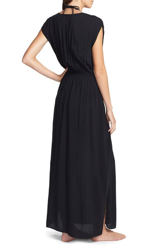 Elan - Maxi Deep V Dress