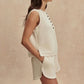 Varley - Marla Button Placket Tank Top