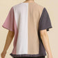 Umgee - Color Block Gauze Top