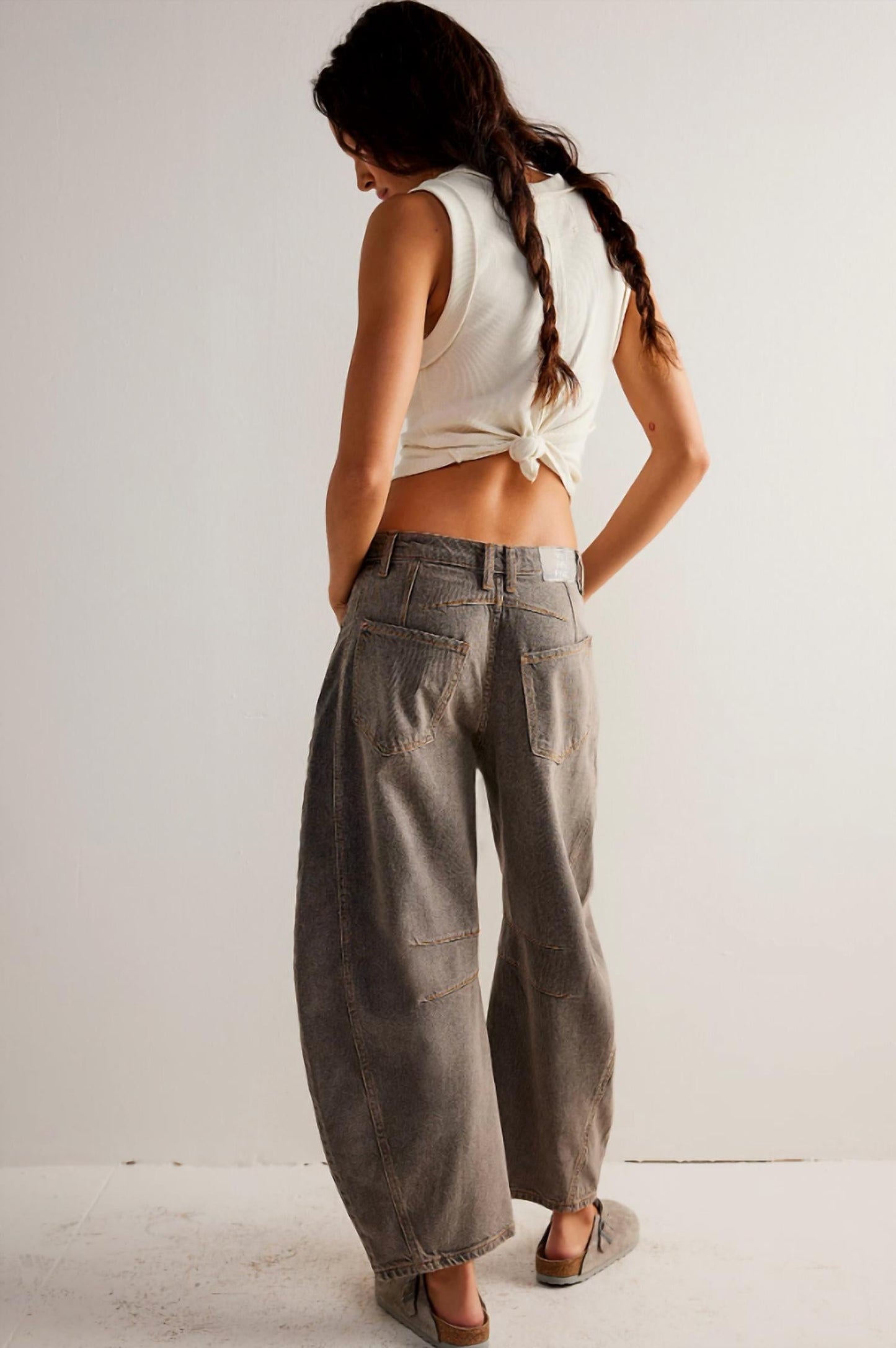 Free People - Good Luck Barrel Jeans