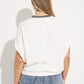 Joseph Ribkoff - Striped Trim Top