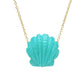 Aliita - Women's Concha Turquoise Necklace