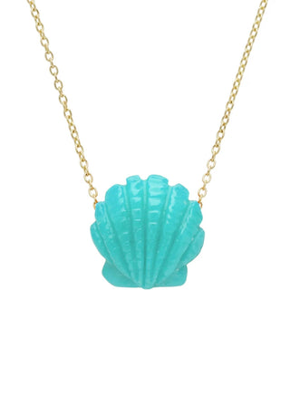 Aliita - Women's Concha Turquoise Necklace