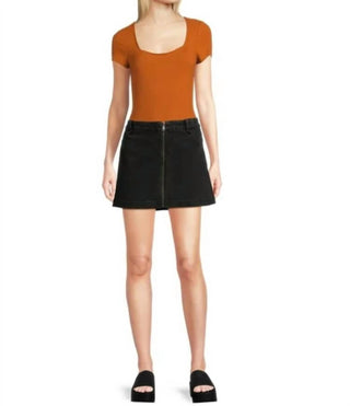 Bayshore - Women's Black Jean Skirt