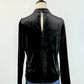 Anthem The Label - Women's Keyhole Split Velvet Top