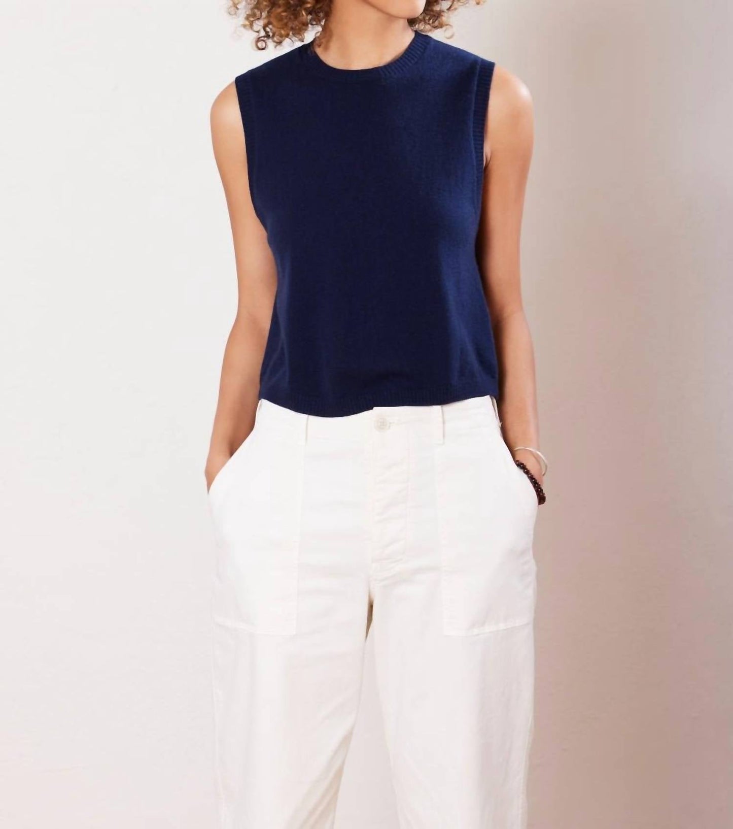 Not Monday - Cashmere Pullover Vest