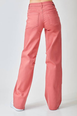 Risen - High Rise Wide Leg Relaxed Jeans