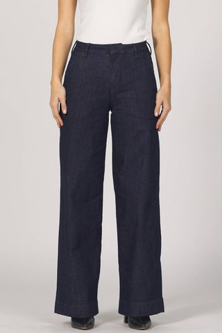 Dear John Denim - Brandy Mid-rise Straight Leg Trouser Pants