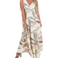 In February - Island Hour Tropical Maxi Dress