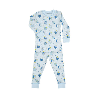 Baby Noomie - Toddler Boy's Hanukkah Dreidels Pajama Set