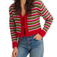 Allison New York - Hailey Striped Cardigan