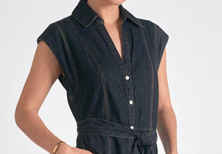 Elan - CAP SLEEVE MIDI DRESS