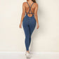 Rockstar Peach - Strappy Scoopneck Jumpsuit