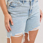 Judy Blue - High Waisted Rigid Magic Dad Shorts