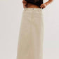 Free People - City Slicker Vegan Maxi Skirt