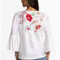 Johnny Was - RUFFLE SLEEVE T‑SHIRT FREYDE