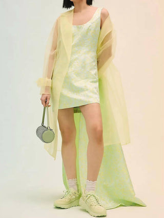 By Anthropologie - Hutch Jacquard Train Dress