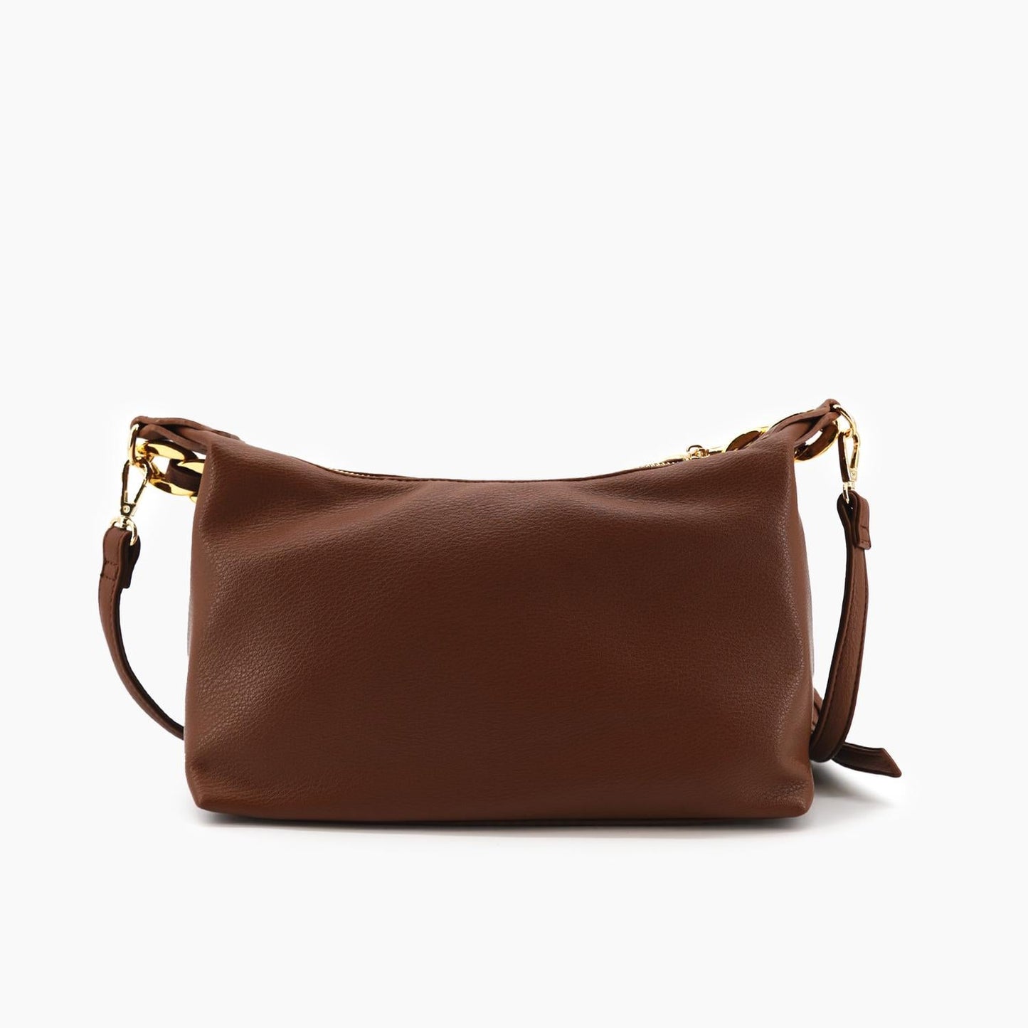 Like Dreams - Women's Penelope Braided Gold Chain Crossbody Bag