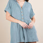Very J - Two Tone Ribbed Knit Comfy Casual Romper