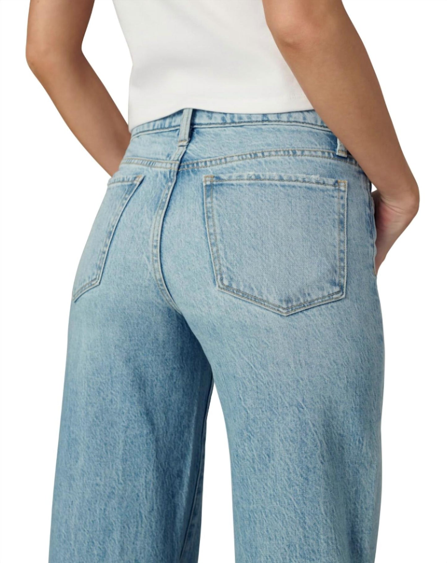 Joe'S Jeans - LOu LOu Low Rise Wide Leg Jeans