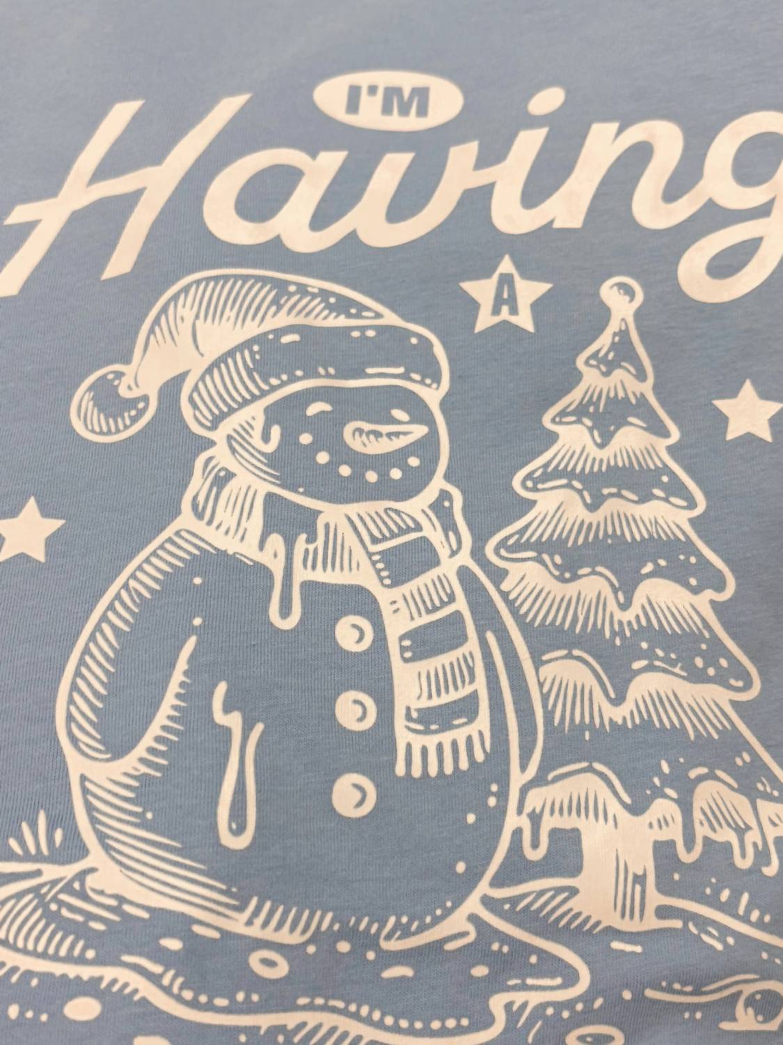 Bella + Canvas - Women's Snowman Meltdown Graphic Tee