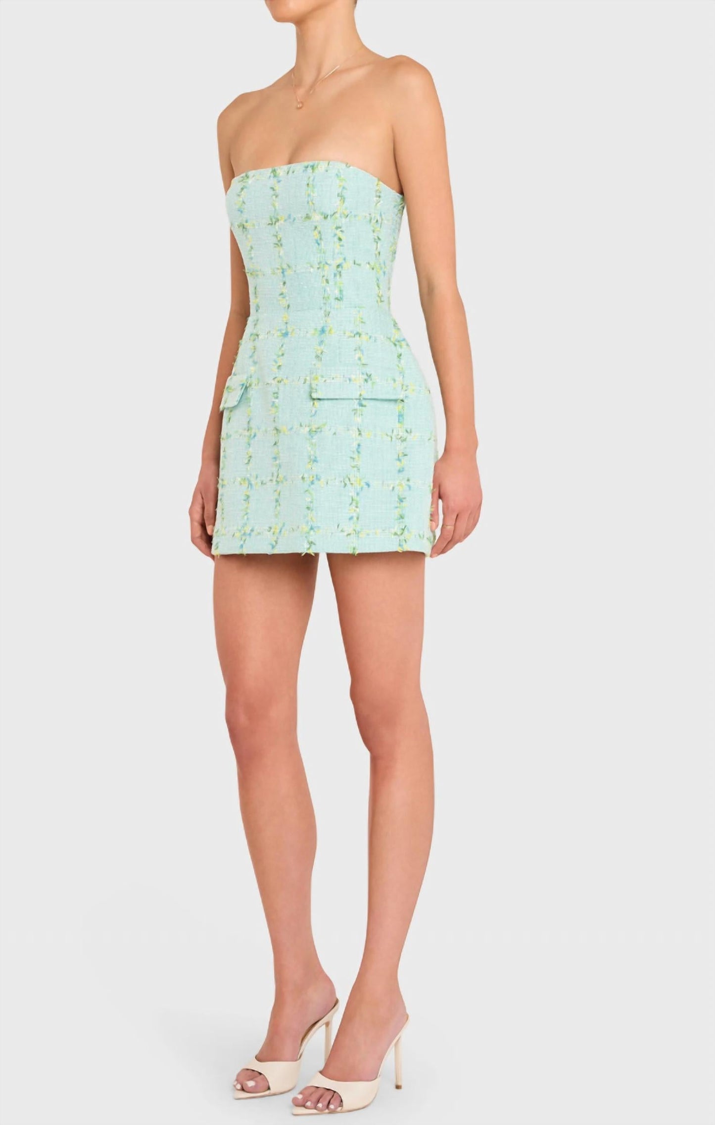 Amanda Uprichard - Strapless Bethany Skort Romper