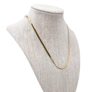 Mary Kathryn Designs - Women Skinny Herringbone Necklace