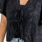 Nation Ltd - Women's Rosalyn Tie Front Top