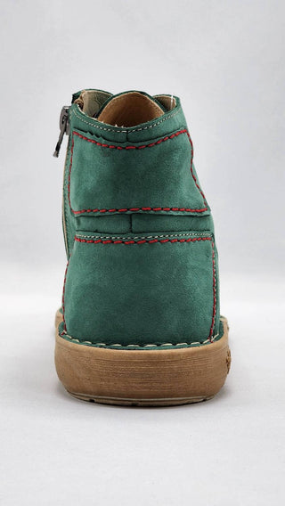 Kcr Group - Women's Old-Fashioned Zip-Up Leather Boots