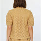 Current Air - Women's Eyelet Half Sleeve Blouse