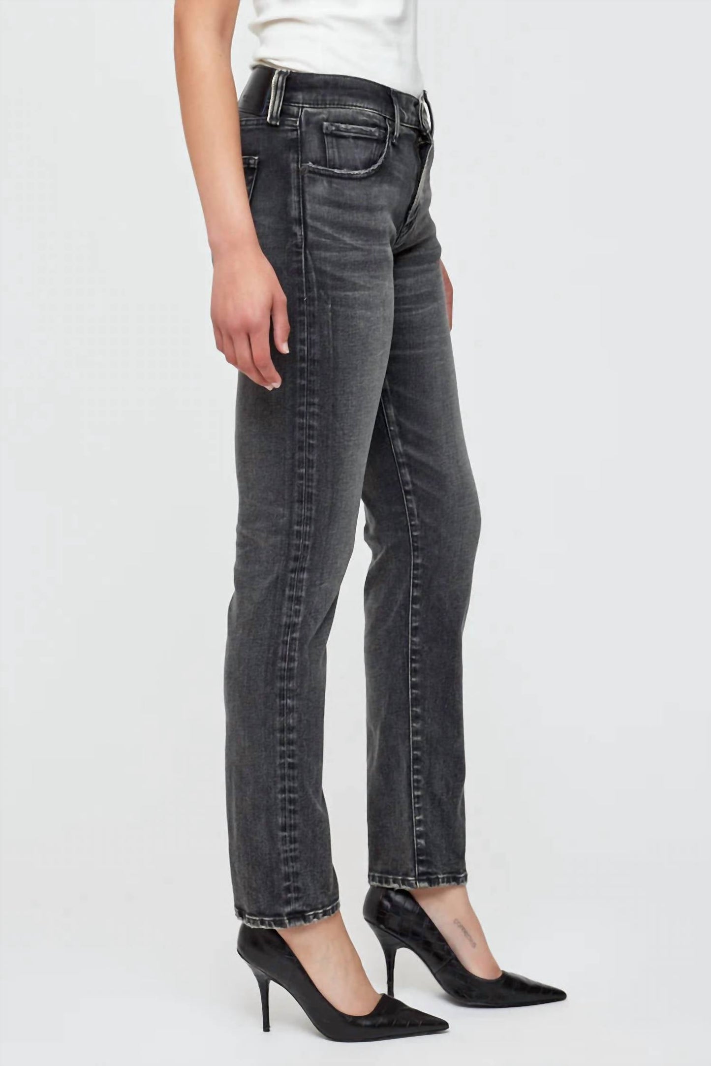 Moussy - Vintage Fairfield Slim Straight Jeans