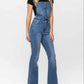 Judy Blue - Tummy Control Overall Flare Jeans
