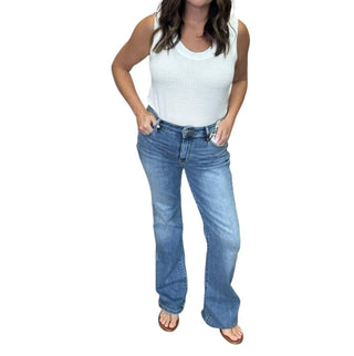 Judy Blue - Mid Rise Vintage Bootcut Jeans