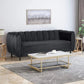 Miranda Modern Glam Velvet 3 Seater Sofa