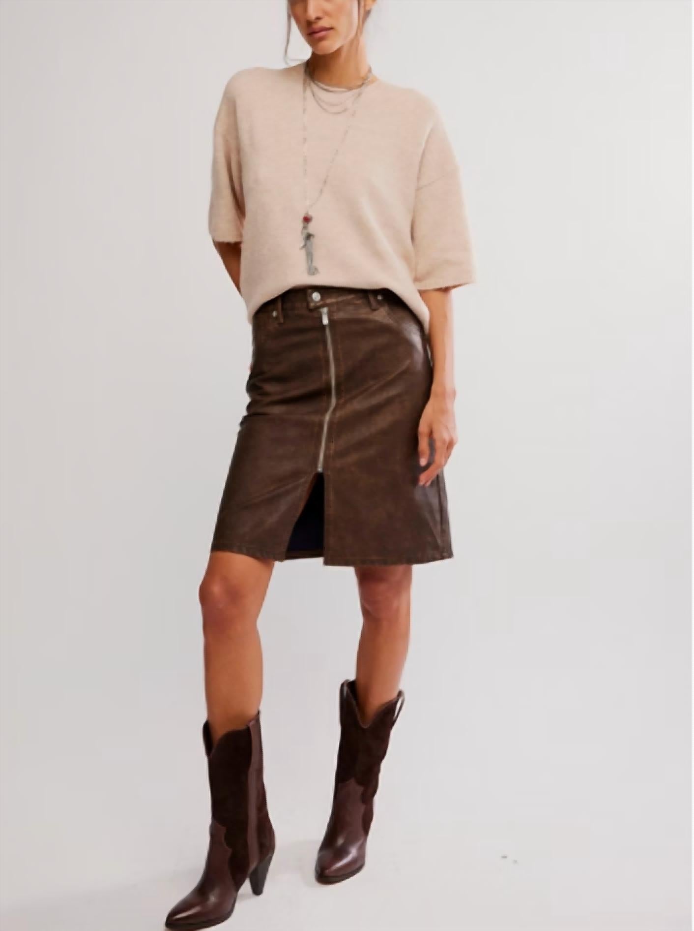 Free People - Sycamore Vegan Midi Skirt