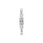Pandora - Women's Three Ring Stone Ring
