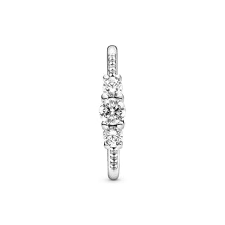 Pandora - Women's Three Ring Stone Ring