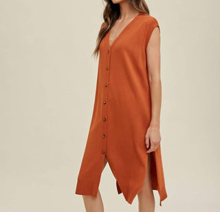 Wishlist - Maxi Button Up Cardigan