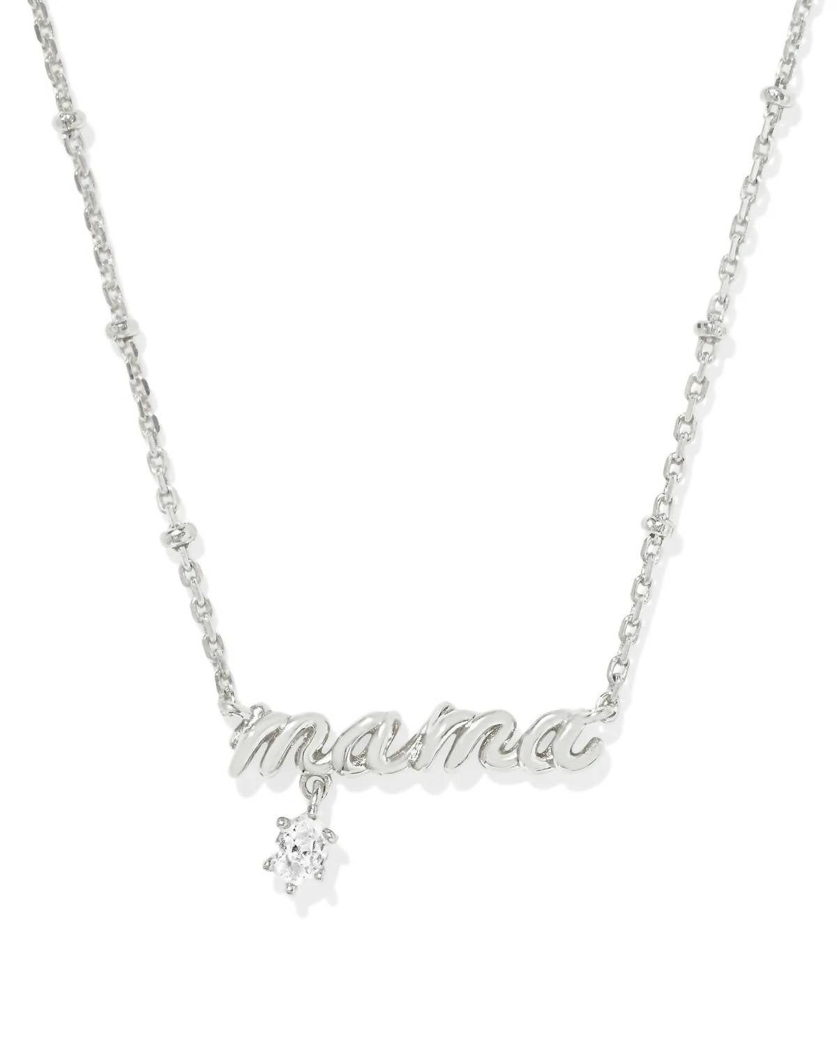Kendra Scott - Women's Mama Crystal Short Pendant Necklace