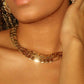 Drae Collection - Women's Thick Figaro Necklace