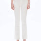 Bayeas - White Straight Leg Jeans