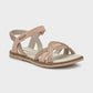 Mayoral - Kid's Metallic Braided Sandal Bg
