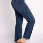 Judy Blue - High Waist Cool Denim Cuff Boyfriend Jean